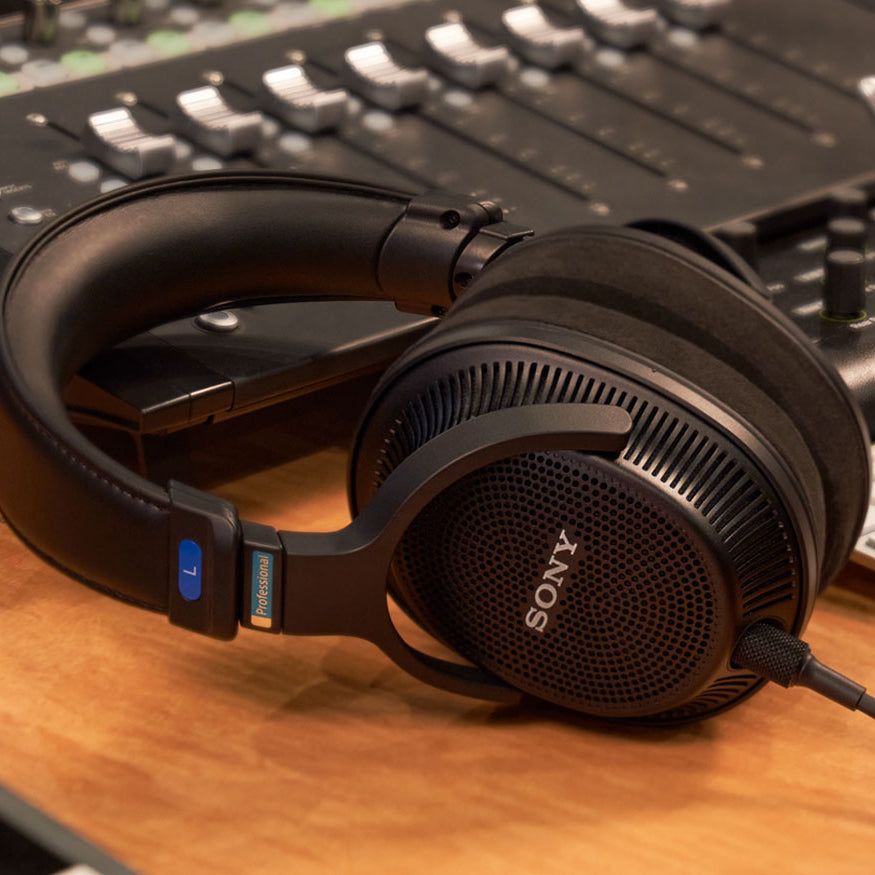 Sony MDR-MV1 Headphones - Open-Back Design Helps Reduce Internal Sound Reflections 