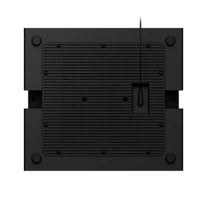 Bottom of Angle view of Sony SA-SW9 BRAVIA Theatre Sub 9 Wireless Subwoofer on a white background