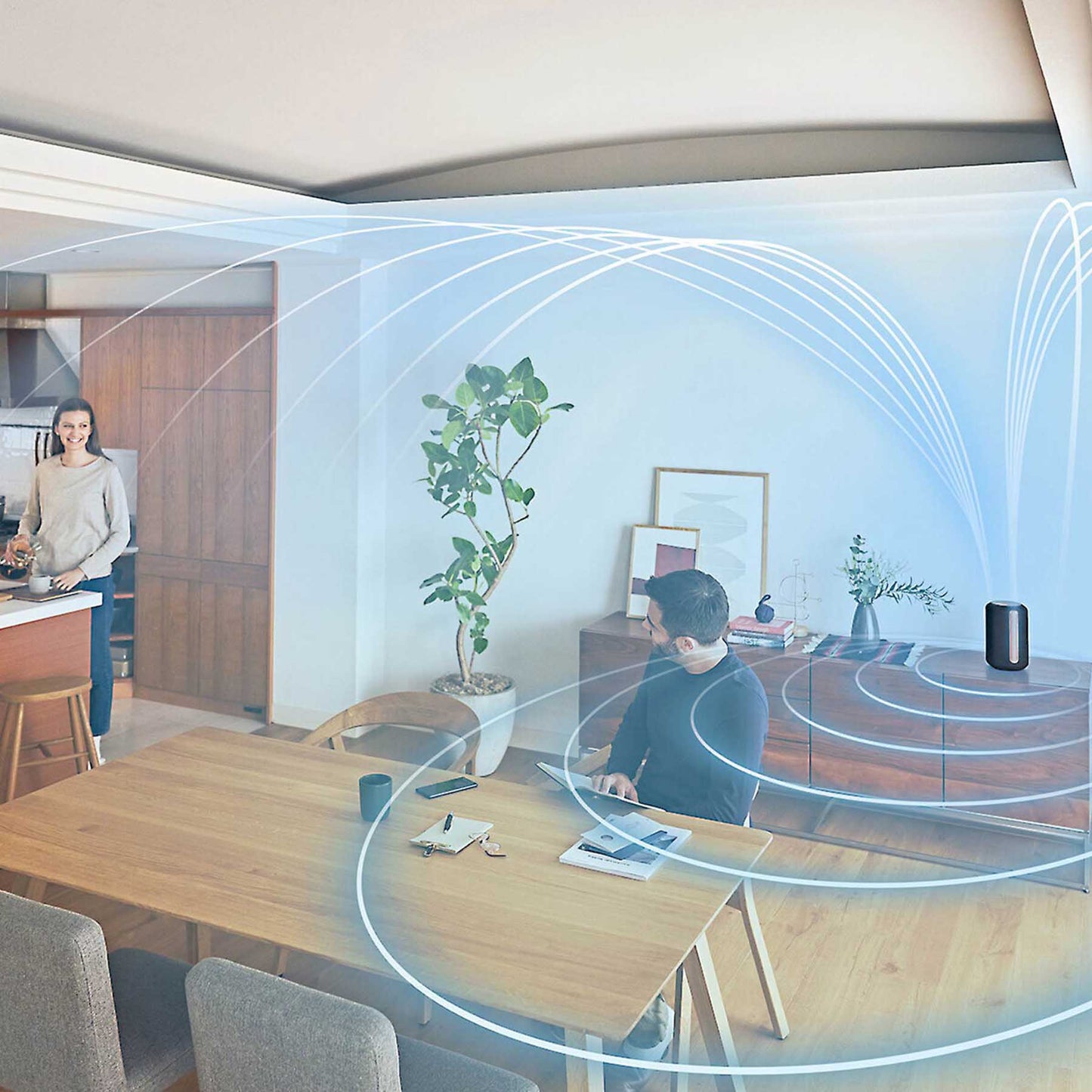 Omnidirectional Sound & Deep Bass