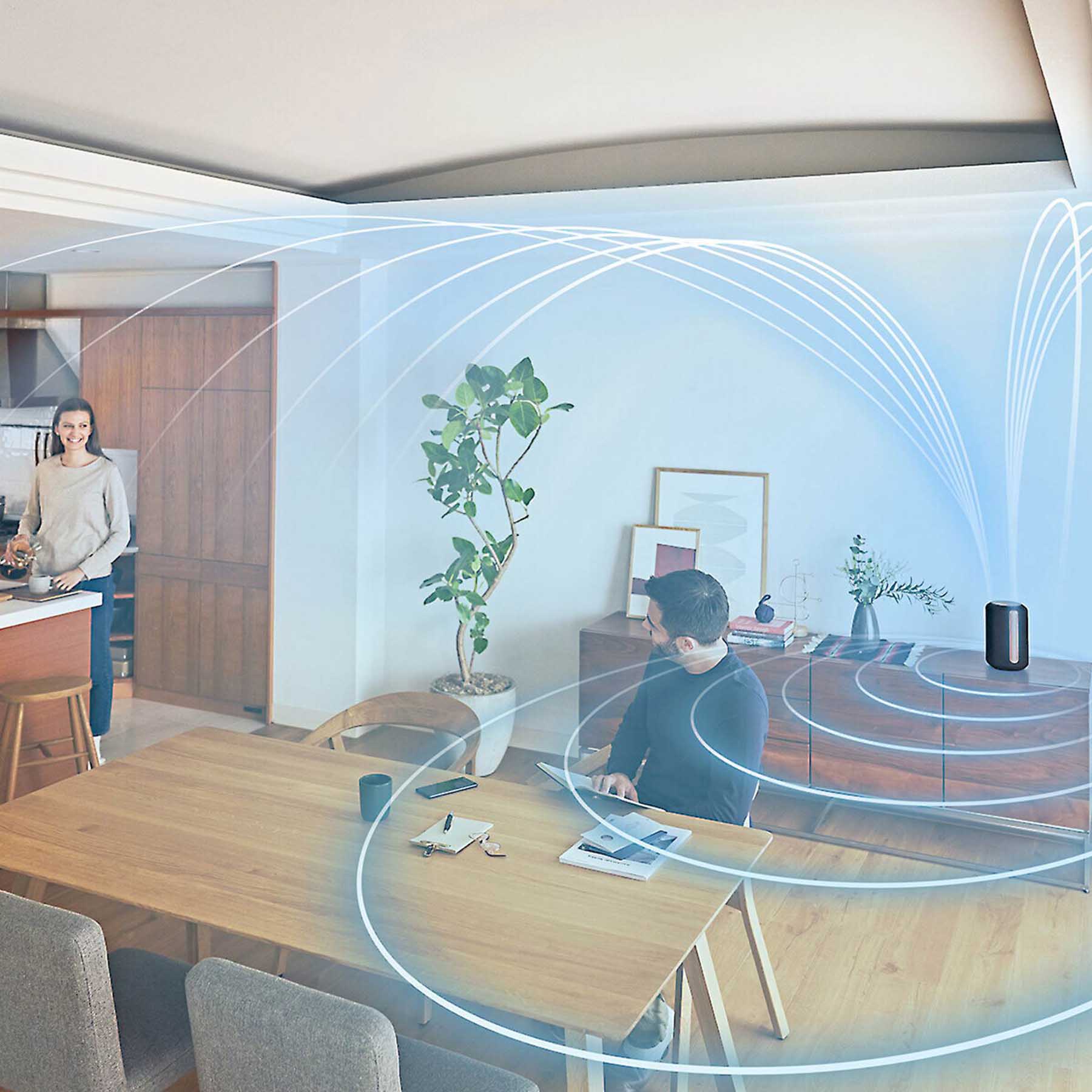 Omnidirectional Sound & Deep Bass