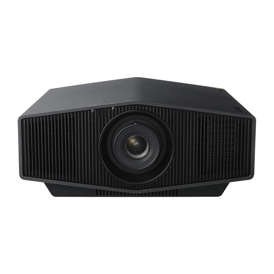Black Sony VPL-XW5000ES 4K Laser Projector on white background