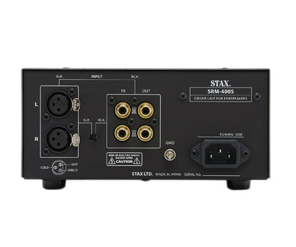 STAX SRM-400S Headphone Amplifier - Rear