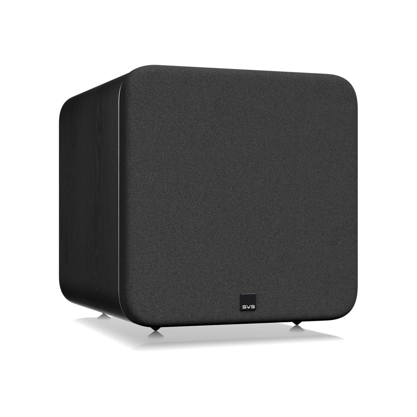 Angle view of SVS SB-3000 R|Evolution Subwoofer in black ash