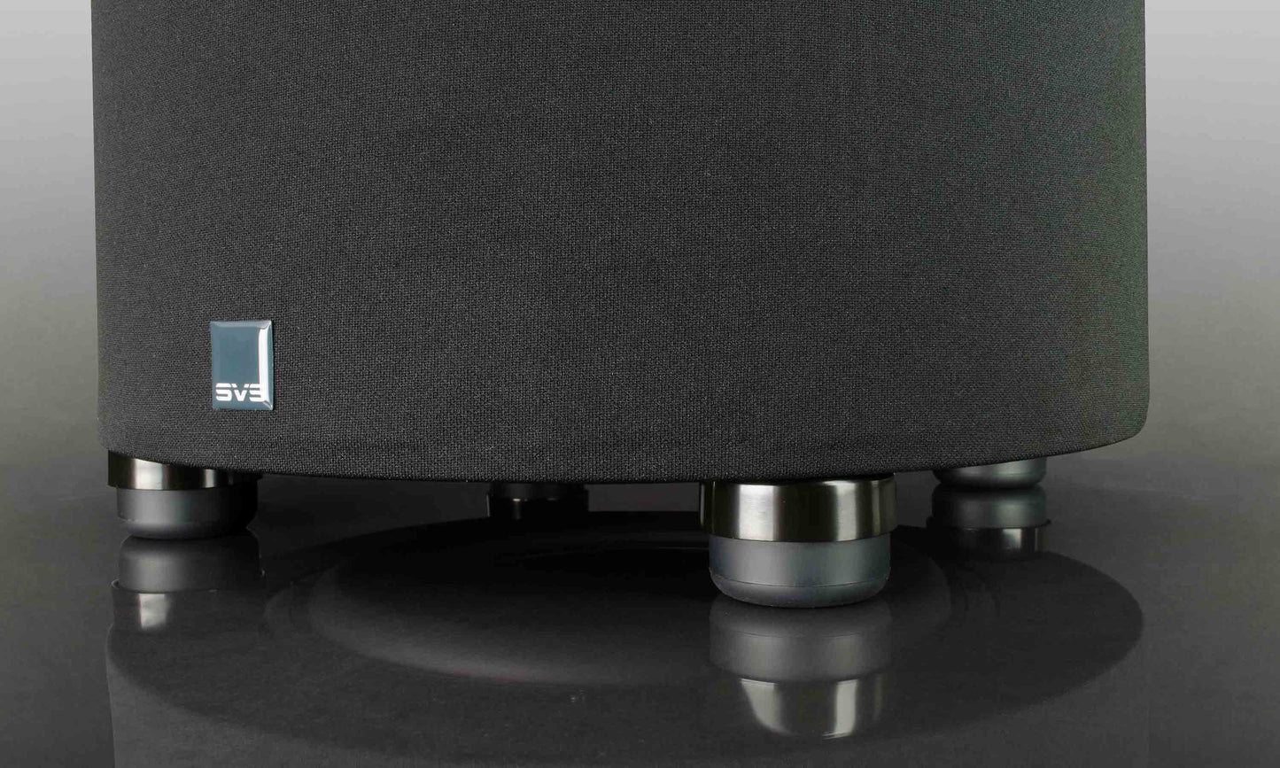 SVS SoundPath Subwoofer Isolation System (4 Pack) - Shown on Subwoofer