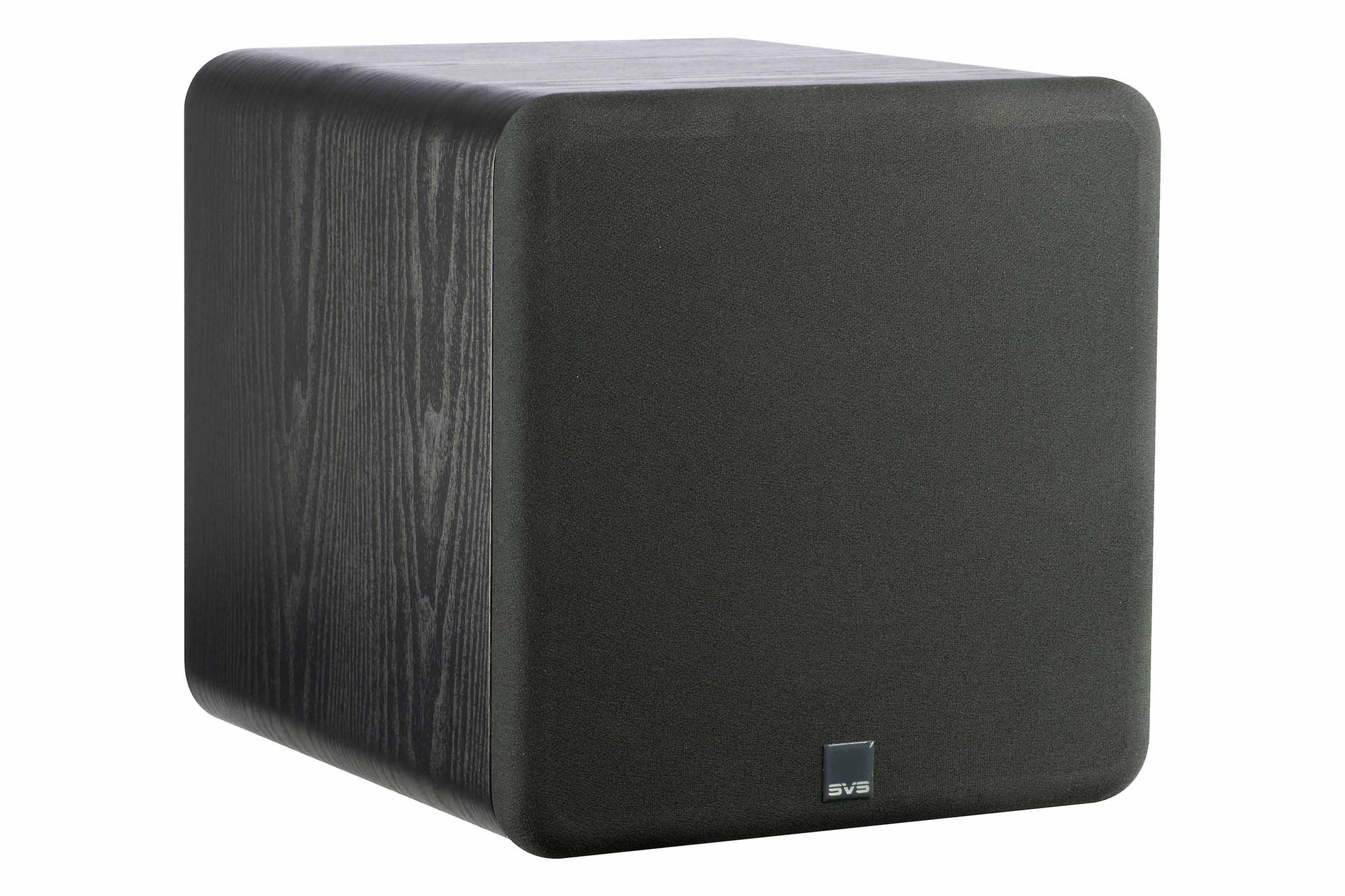 SVS SB-1000 Powered Subwoofer - Front angle view with grille cover.