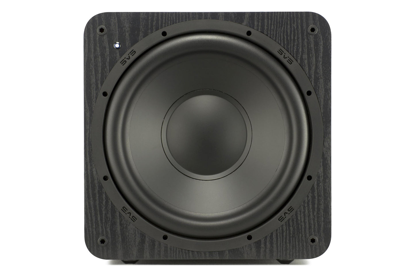 SVS SB-1000 Powered Subwoofer - Front view with grille cover removed.