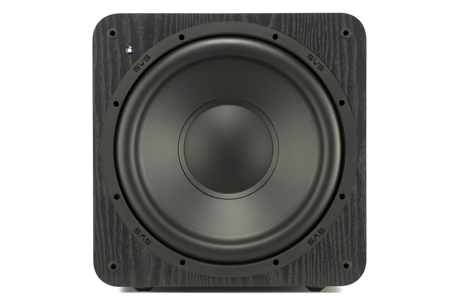 SVS SB-1000 Powered Subwoofer - Front view with grille cover removed.