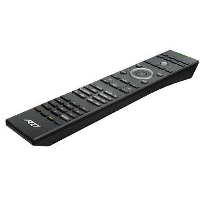 RTI T1-B+ Remote Control laying flat on white background