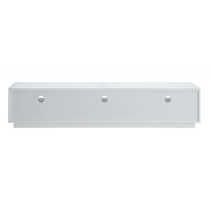 Back view of white Tauris Suave 1800 TV Cabinet
