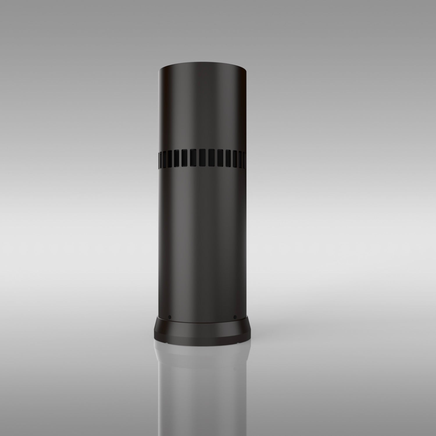 Theory Audio Design ic6 Bollard Housing on grey background