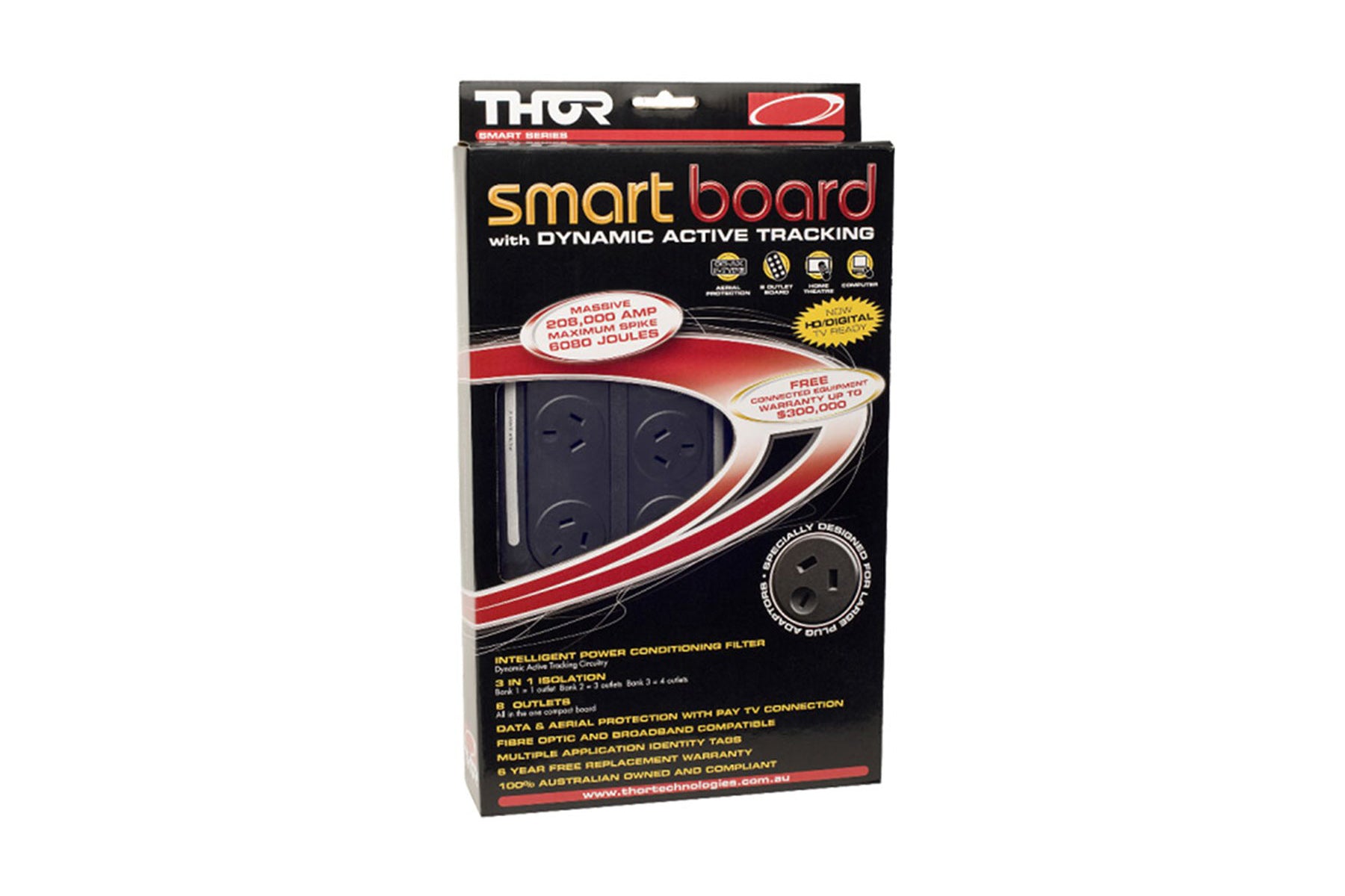 Thor A12BF 8-Way Power Board - Packaging