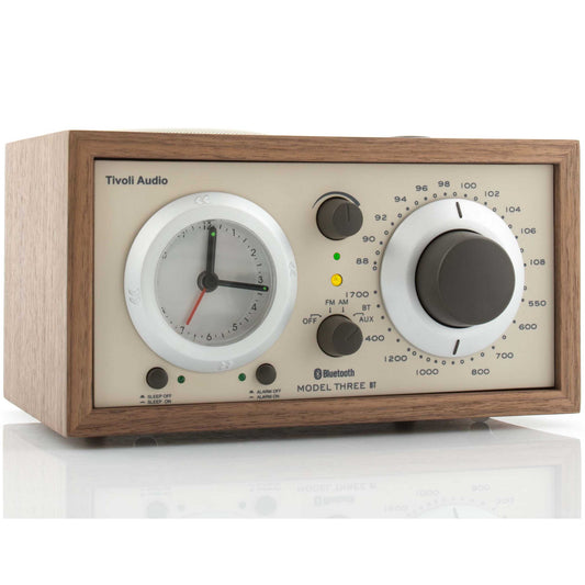 Tivoli Audio Model Three BT Walnut - Angle