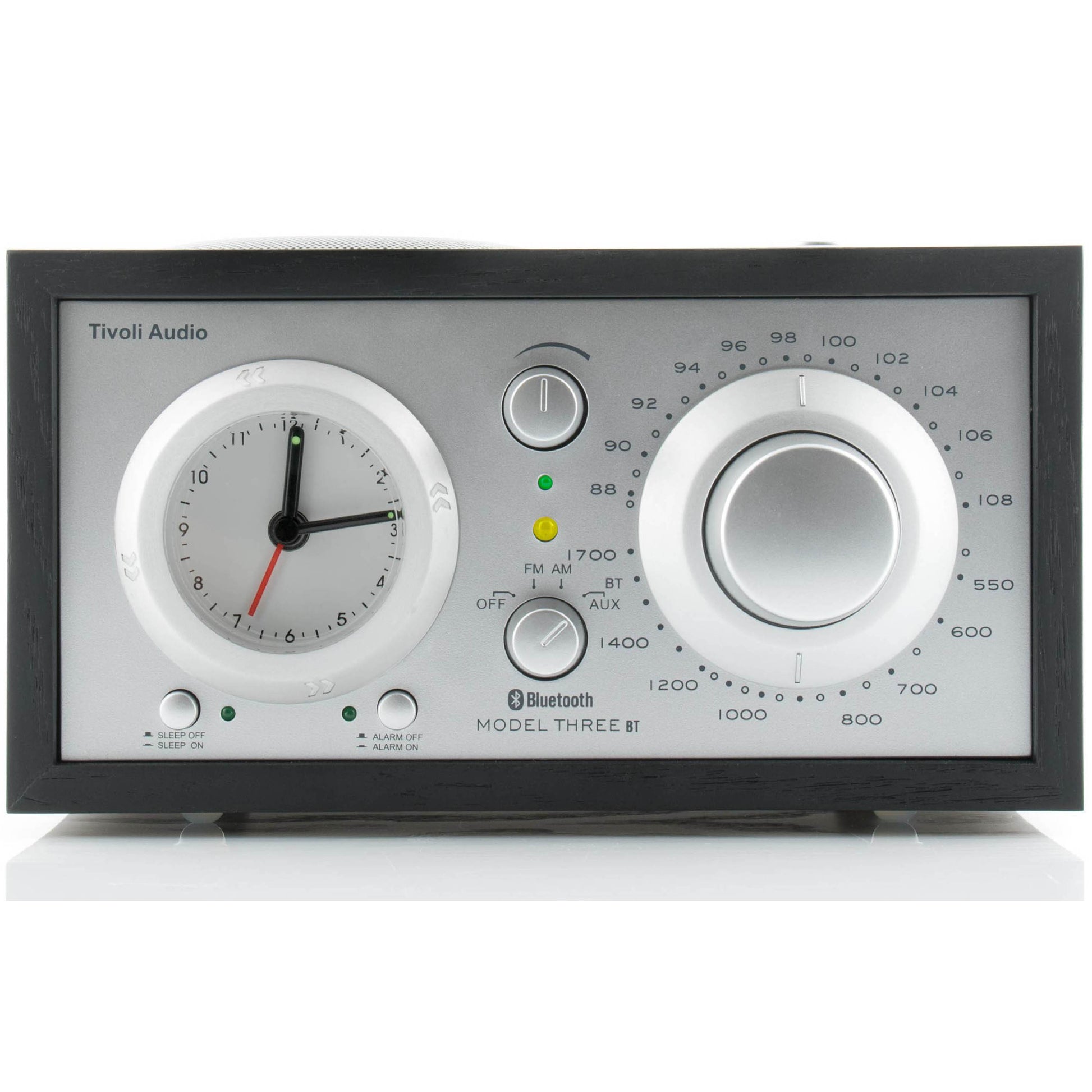 Tivoli Audio Model Three BT Black Silver - Front