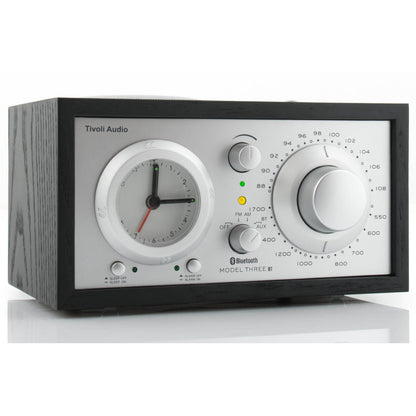 Tivoli Audio Model Three BT Black Silver- Angle