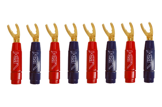 van den Hul Berri Bus 8.3 Speaker Cable Connectors - Spade type.