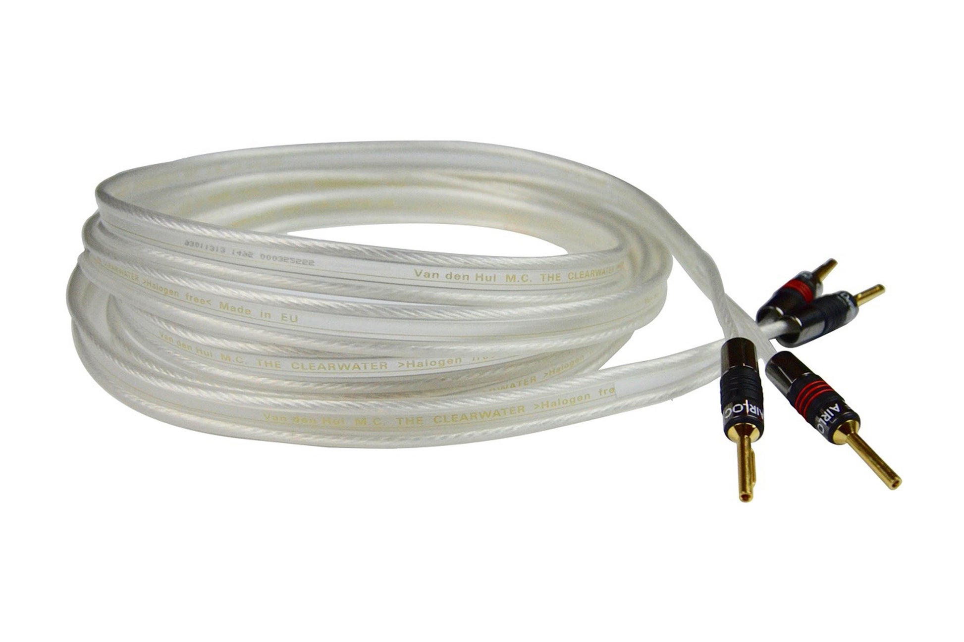 Van den Hul The Clearwater Speaker Cable - single 2 metre terminated cable designed for centre channel speakers