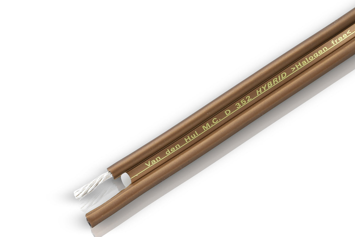 van den Hul D352 Hybrid Speaker Cable - Purchase by the metre.