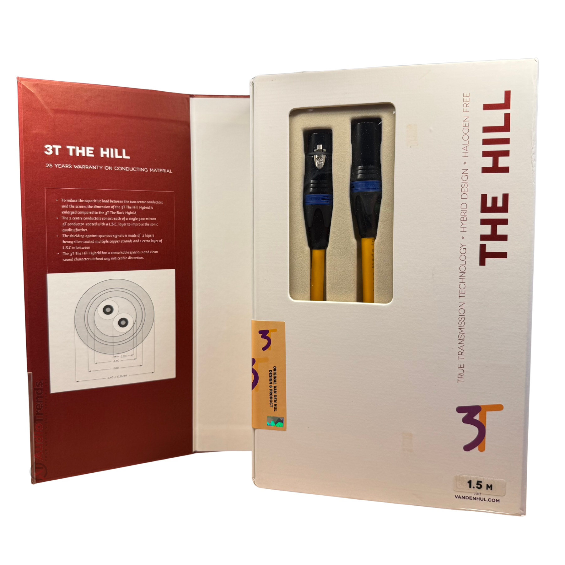 Van den Hul 3T The Hill Hybrid XLR to XLR Cable