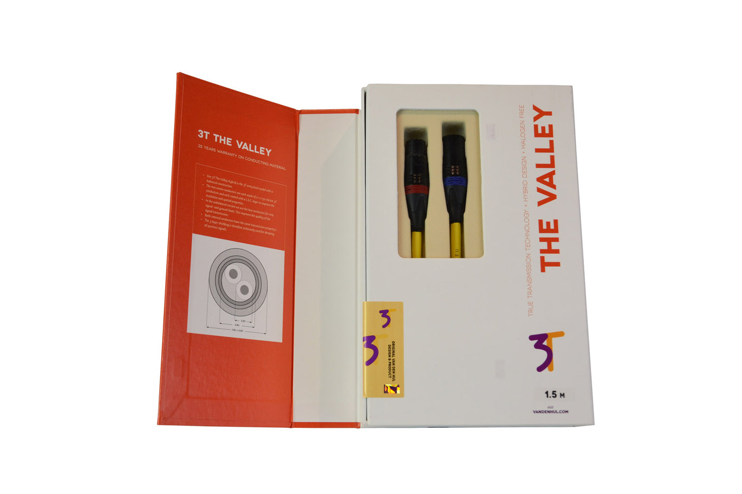 Van den Hul 3T The Valley Hybrid XLR to XLR Cable
