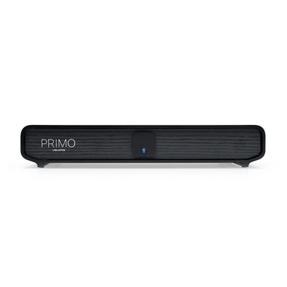 Front view of Volumio Primo V3 Streaming DAC on a white background
