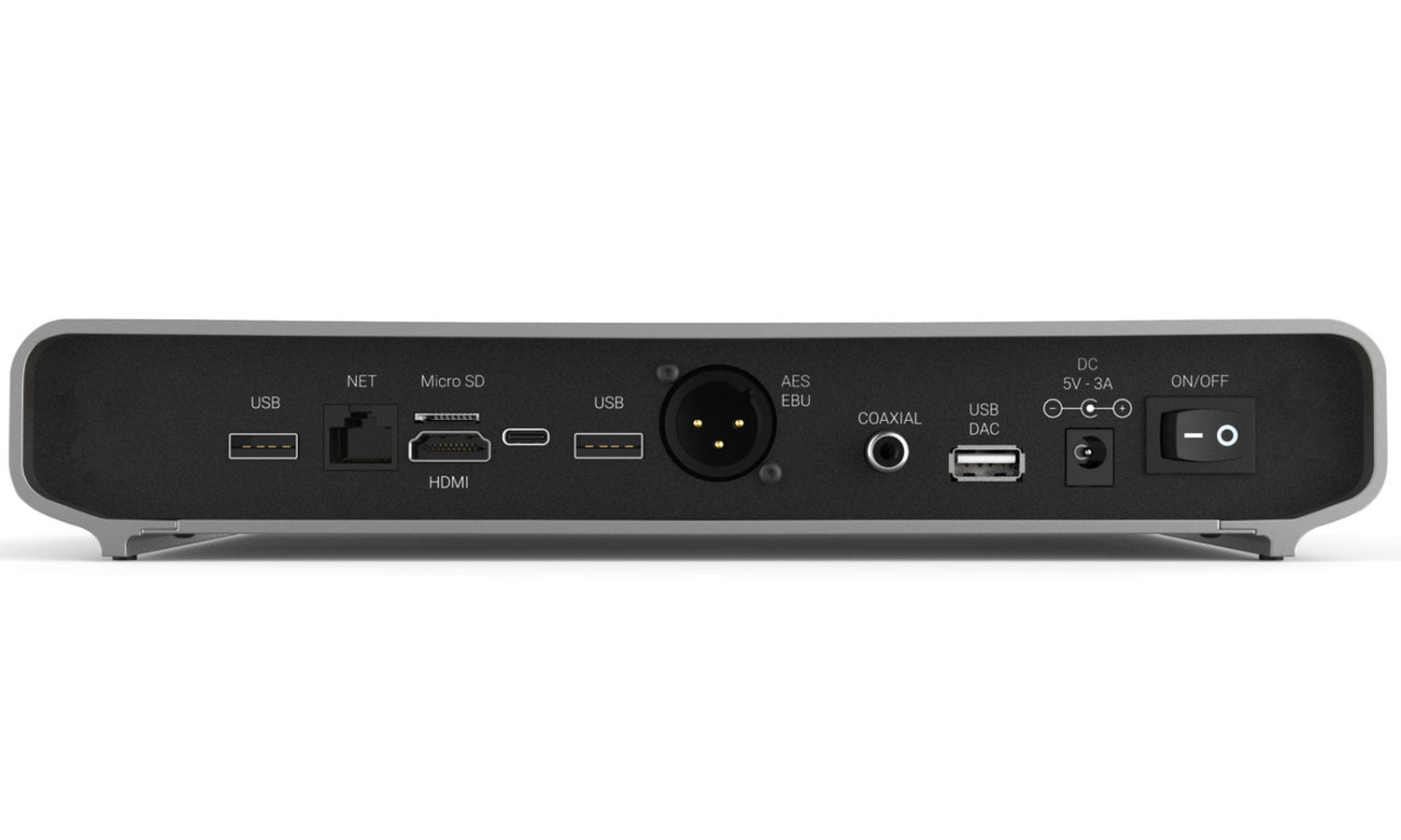 Volumio Rivo Streaming Transport - With Coaxial, AES/EBU & USB Digital Outputs