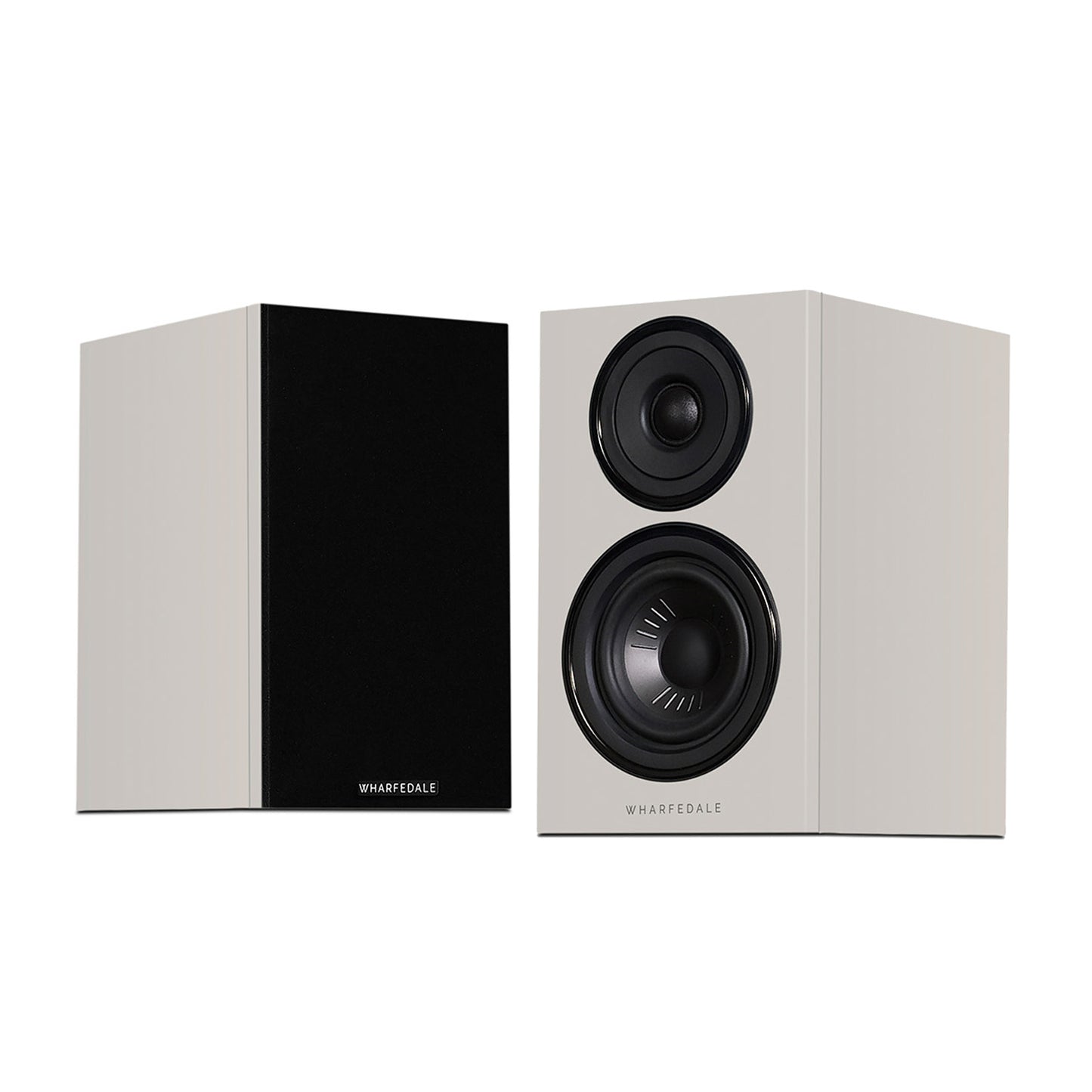 Pair of Wharfedale Diamond 12.0i Speakers in stone grey