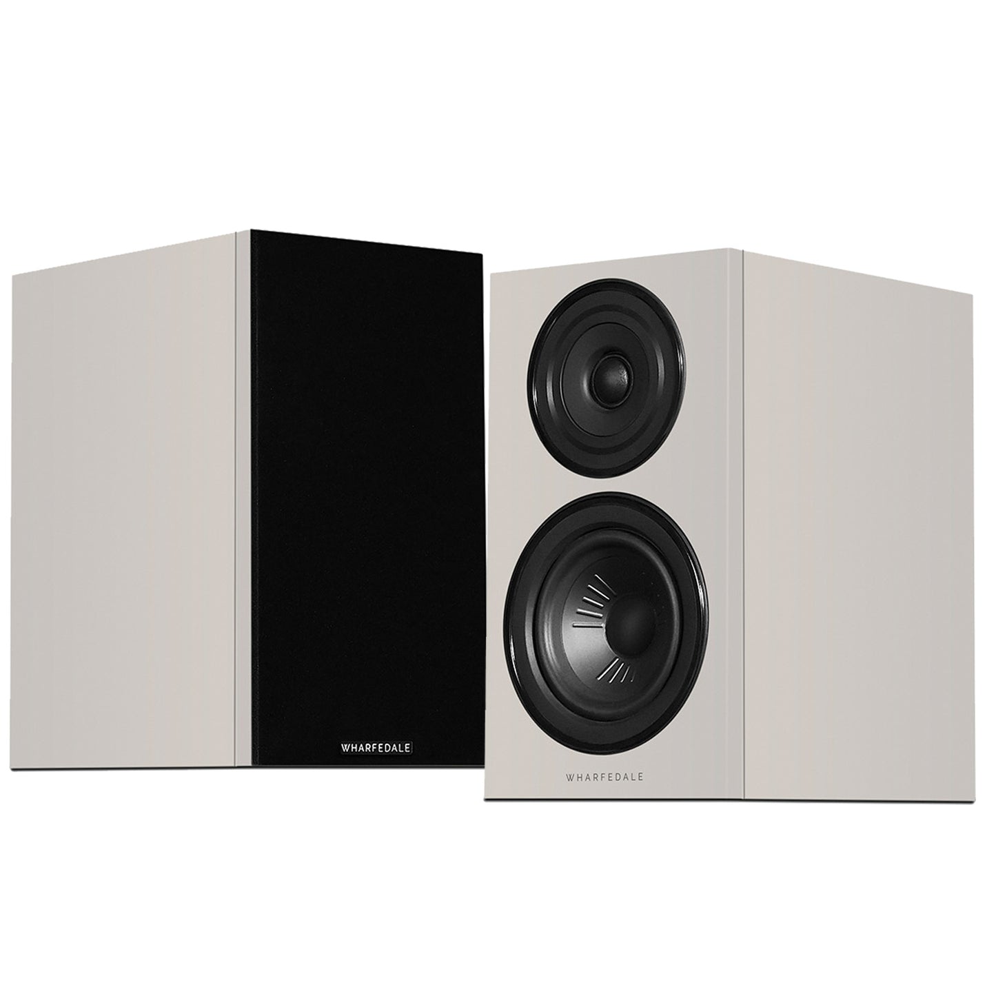 Pair of Wharfedale Diamond 12.1i Speakers in stone grey