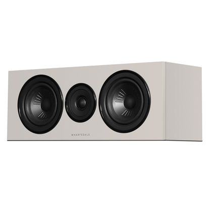 Stone Grey Wharfedale Diamond 12.Ci Centre Speaker with grille off