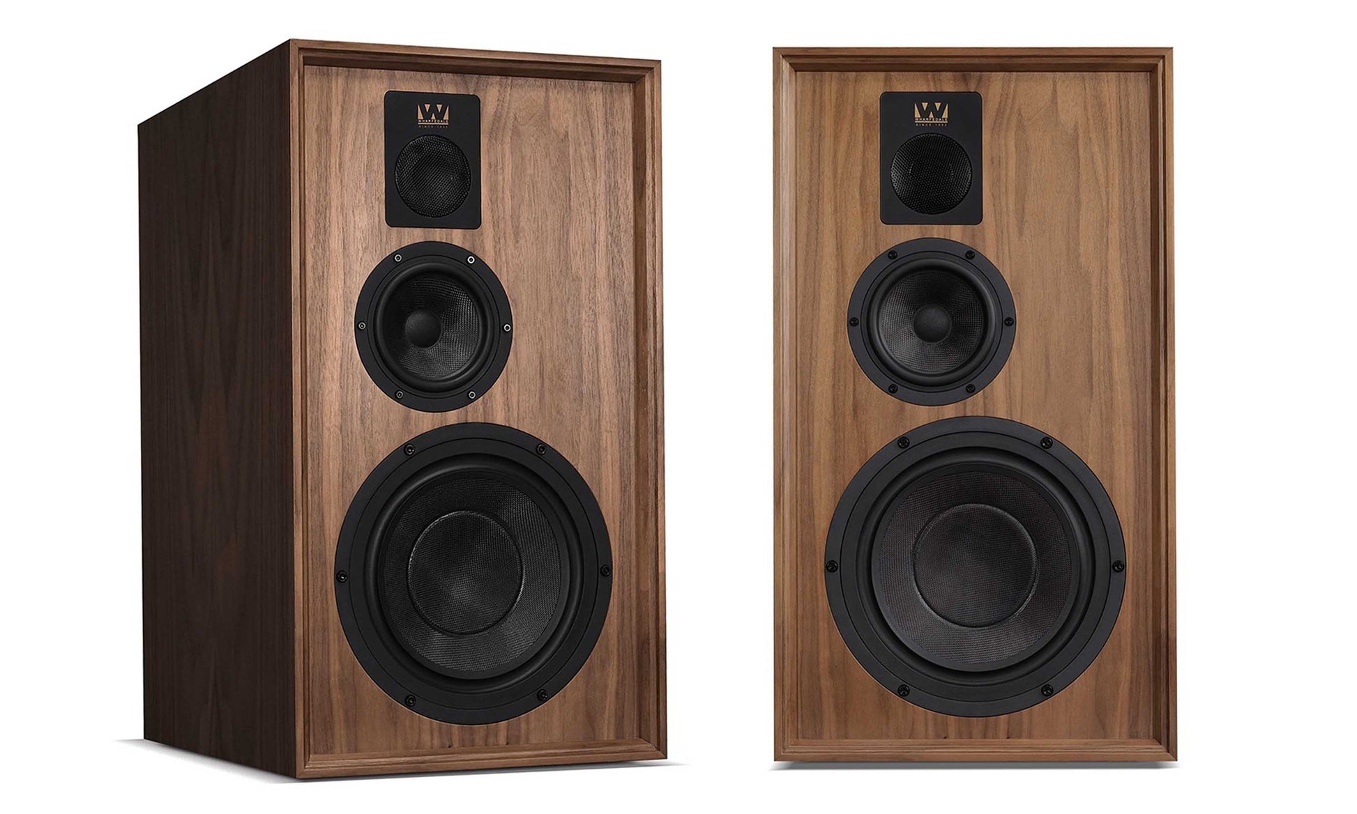 Wharfedale Dovedale Heritage Speakers - Stunning Real Wood Veneered Cabinets