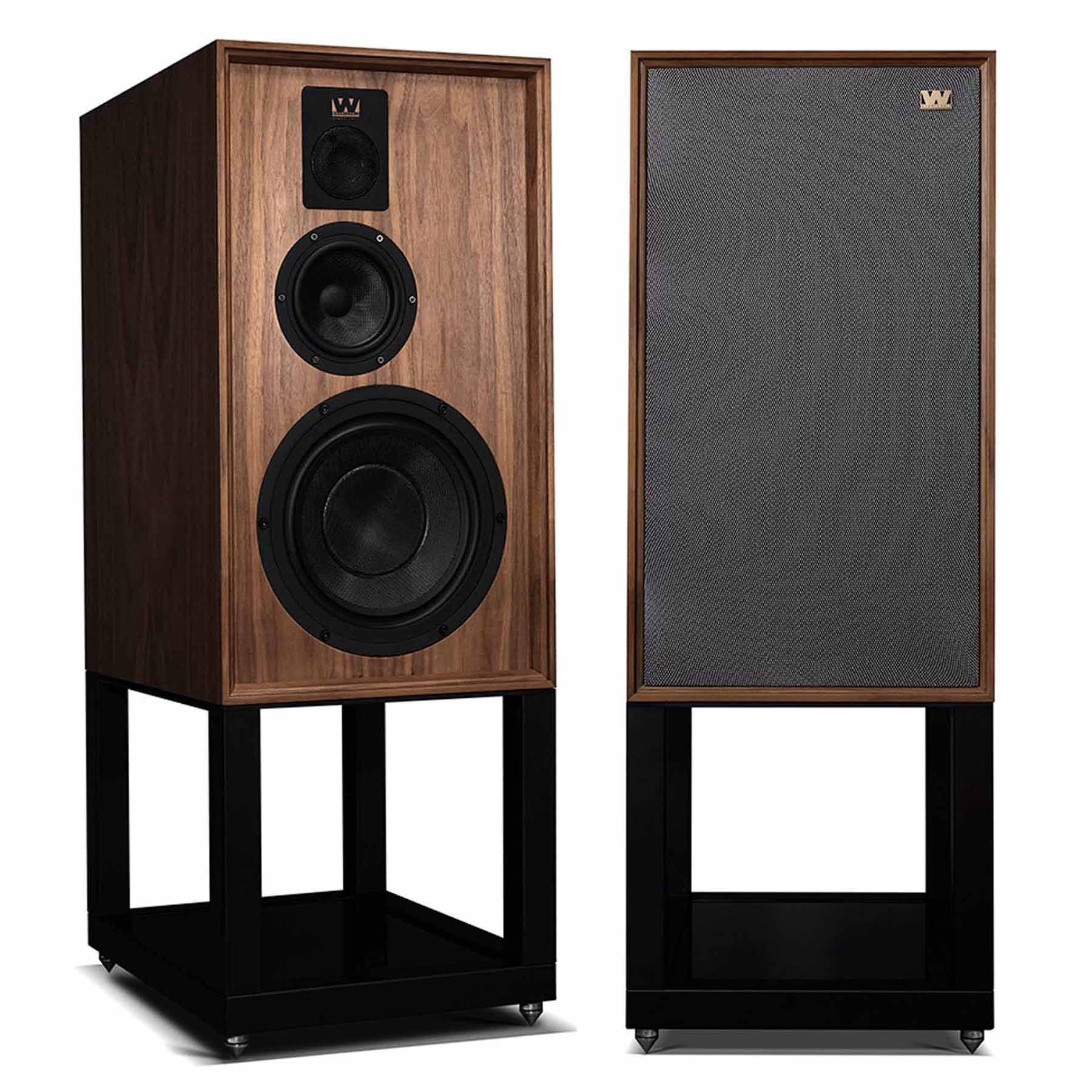 Wharfedale Dovedale Heritage Speakers - Shown with Grille on
