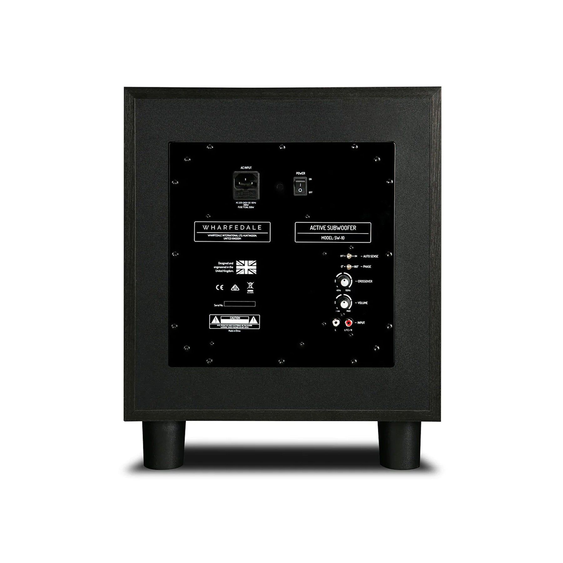 Wharfedale SW-10 Subwoofer - Rear 