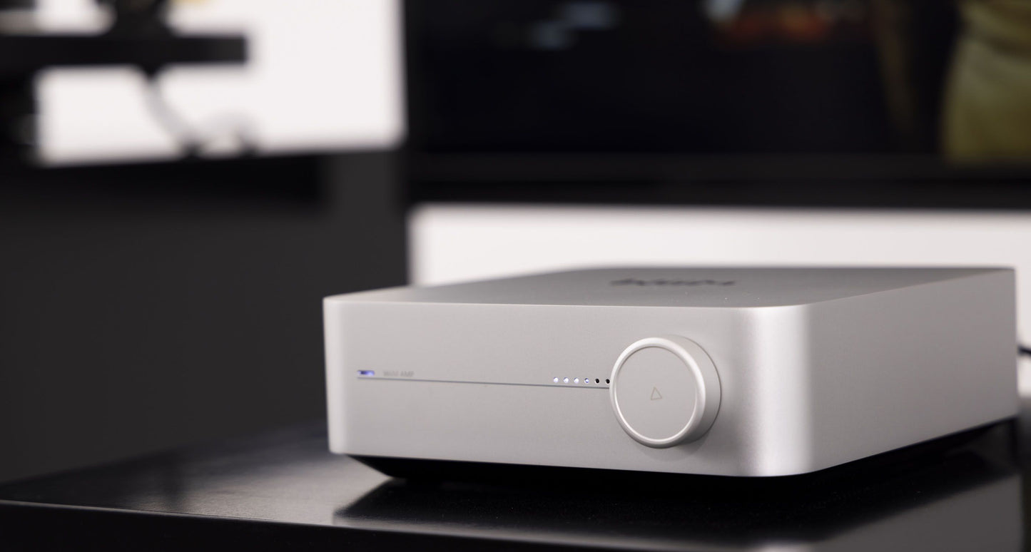 WiiM Amp B&W In-Wall TV Streaming System