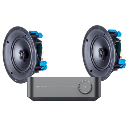 WiiM Amp Paradigm In-Ceiling TV Streaming System