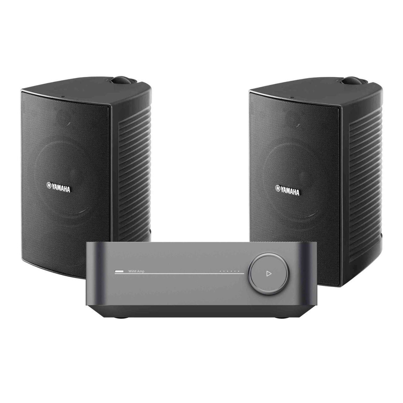 WiiM Amp Yamaha Outdoor Streaming System