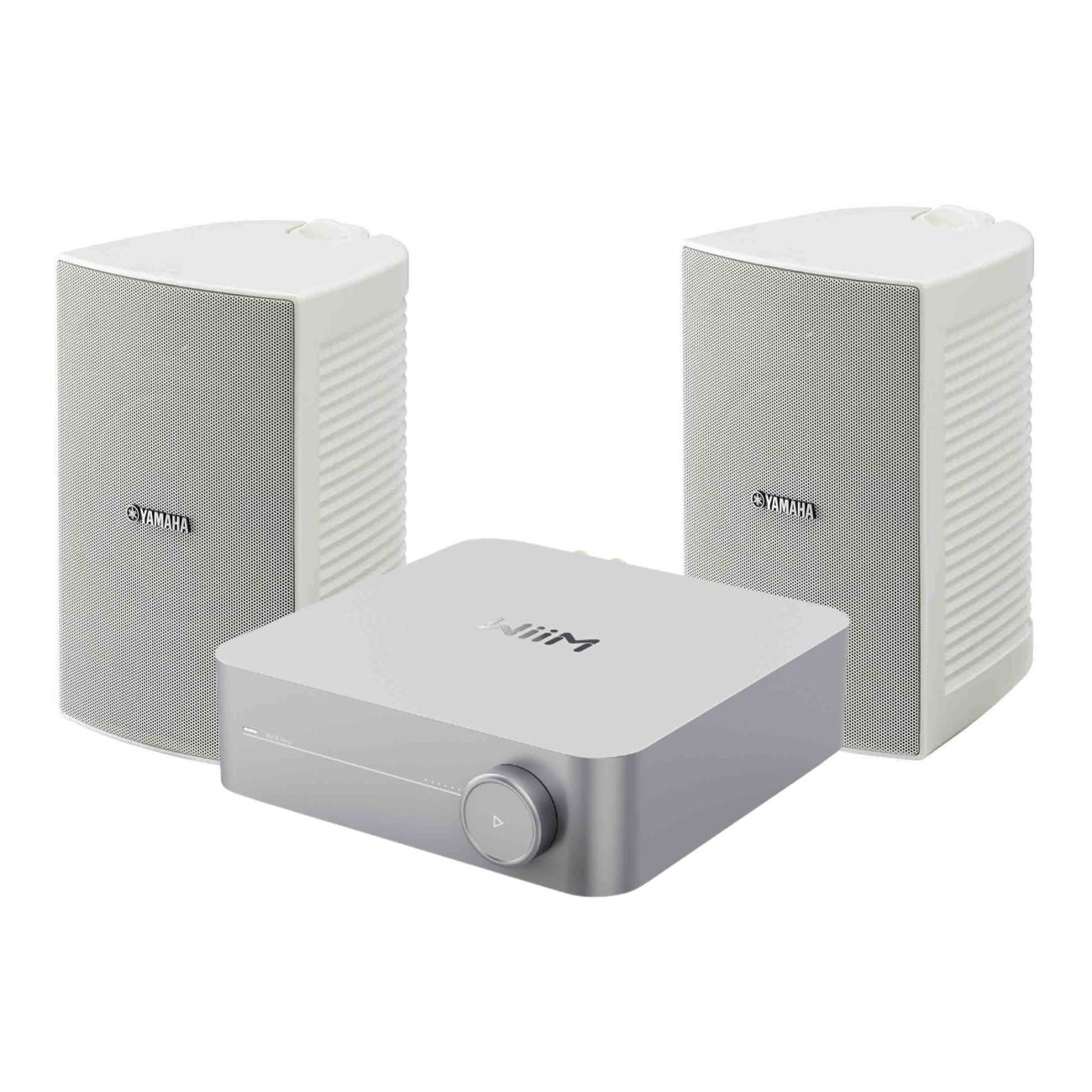 WiiM Amp Yamaha Outdoor Streaming System
