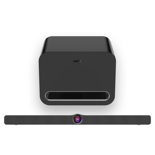WiiM Bar & Sub Combo in matte black
