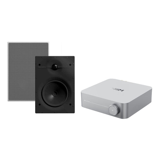 WiiM Amp B&W In-Wall TV Streaming System