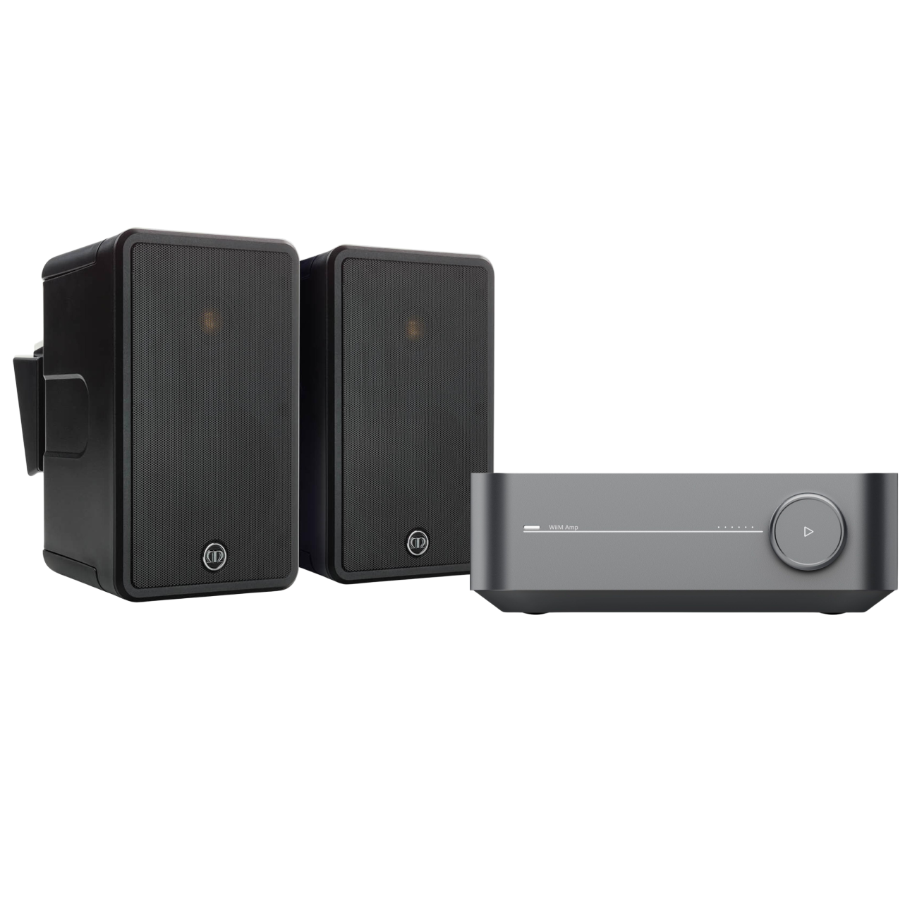 WiiM Amp Monitor Audio Outdoor Streaming System