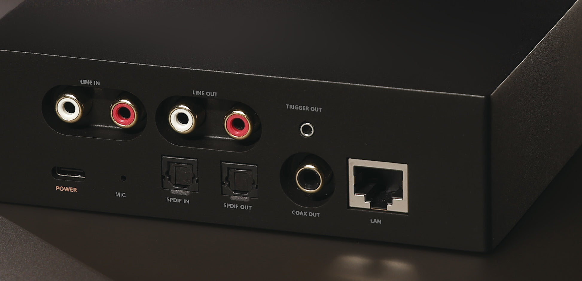 WiiM CI MOD S Custom Install Network Music Player - Rear Connections