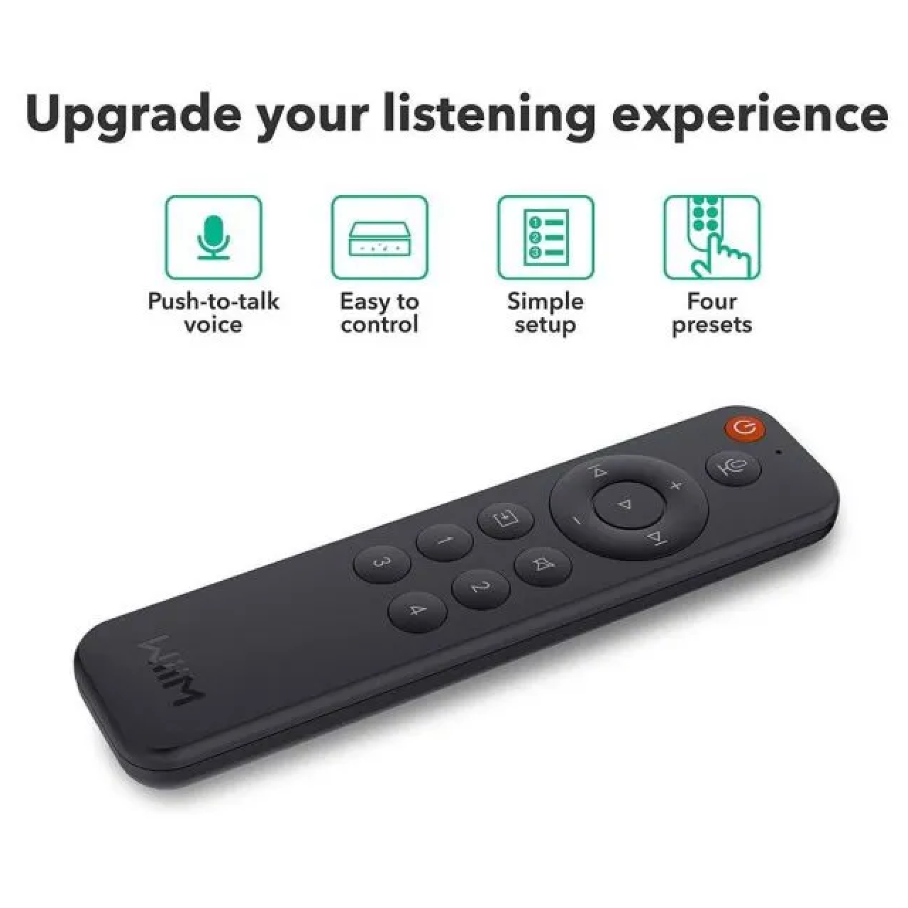 WiiM Pro Plus Network Music Streamer - Easy to Use Remote