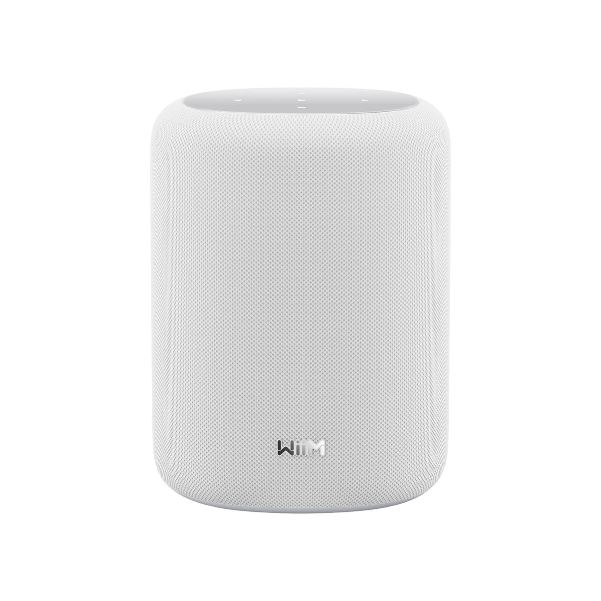 Front view of WiiM Sound Lite Smart Speaker in white