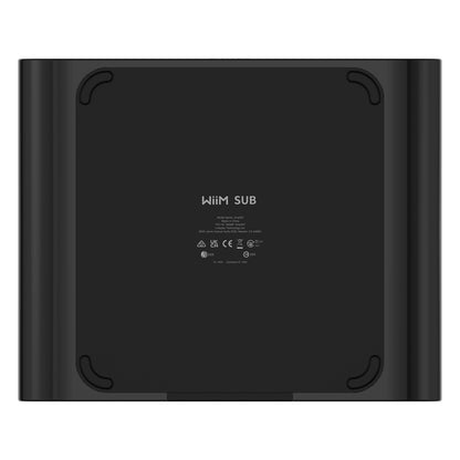Bottome of a WiiM Sub Pro Subwoofer