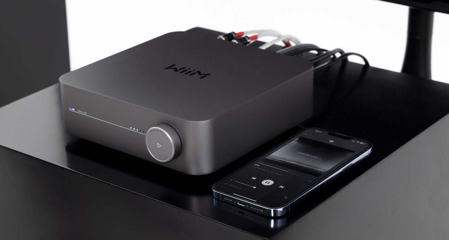WiiM Amp Paradigm In-Ceiling TV Streaming System