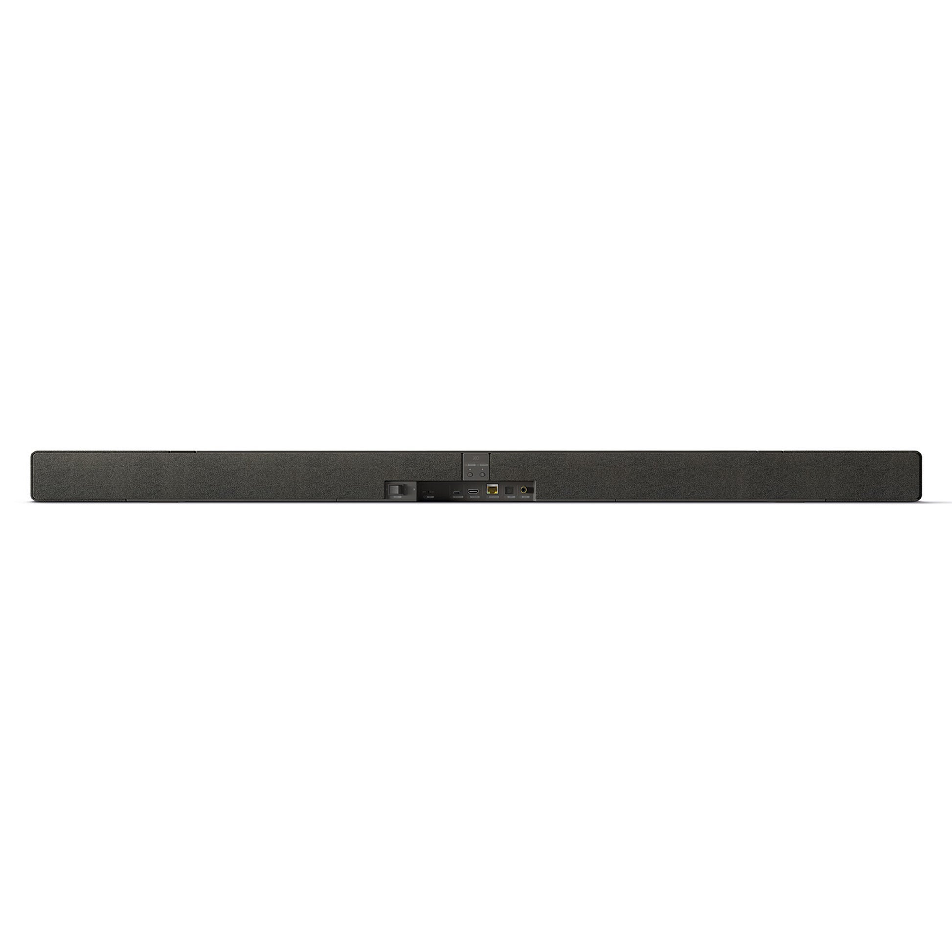 KEF XIO Dolby Atmos Soundbar in Slate Black - Rear