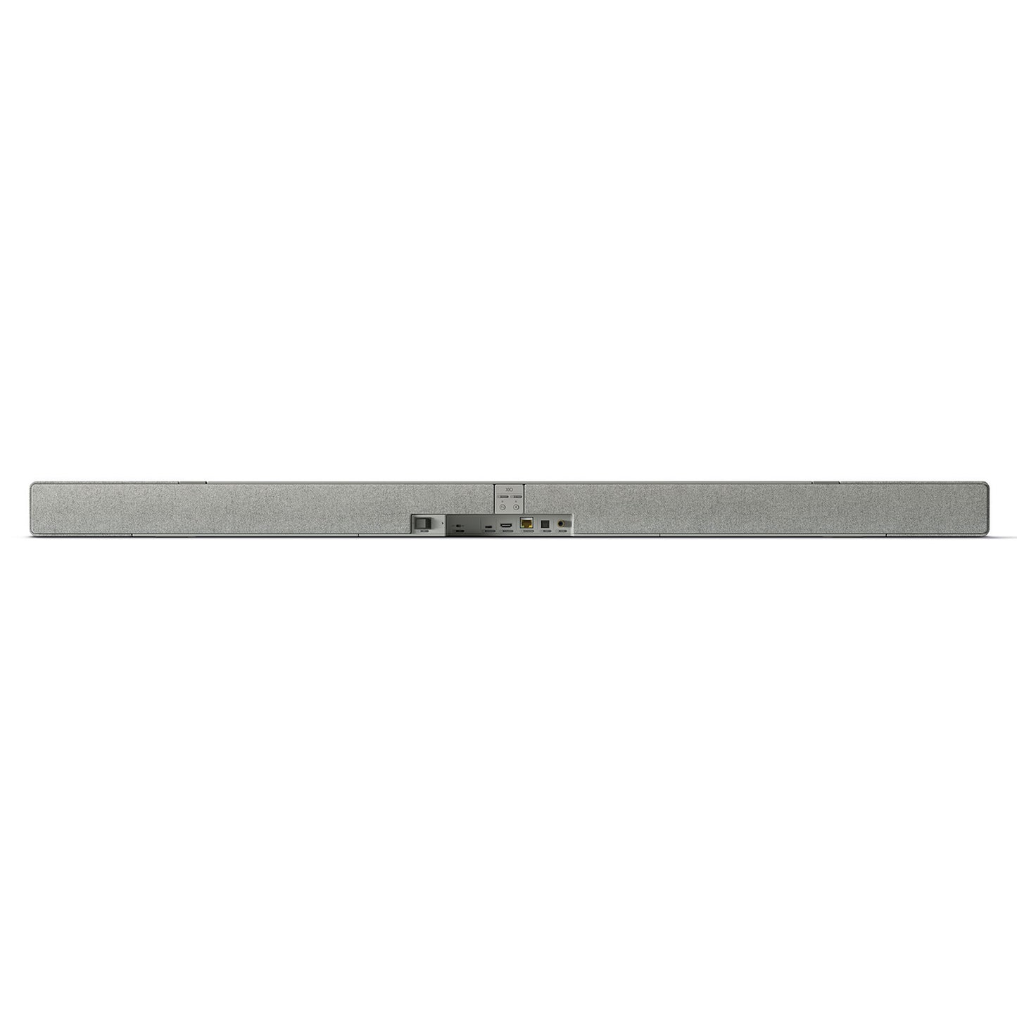 KEF XIO Dolby Atmos Soundbar in Silver Grey - Rear