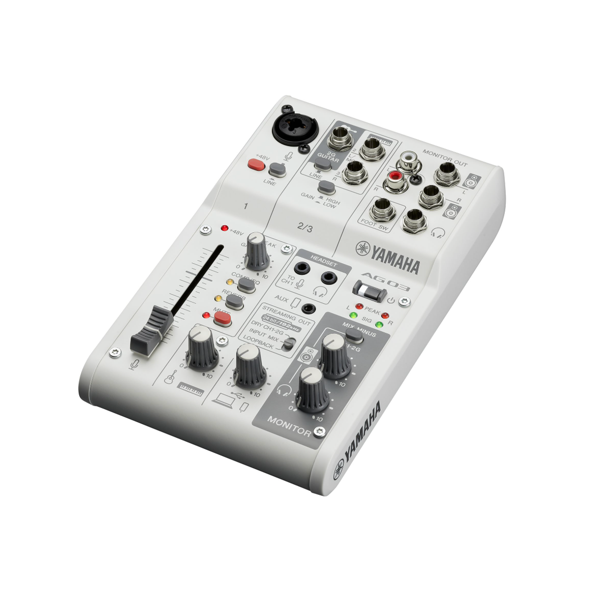 Yamaha AG03MK2 3-Channel Live Streaming Mixer