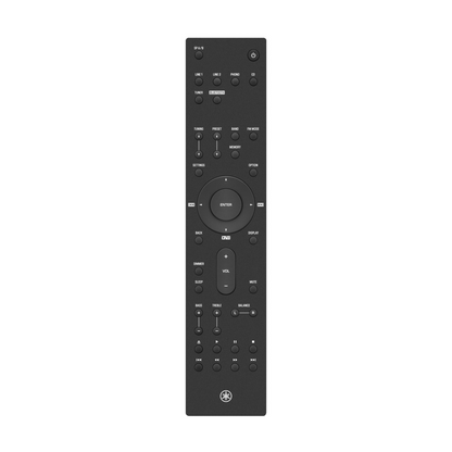 Black Yamaha remote control