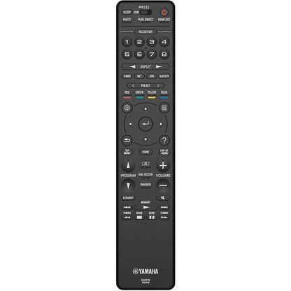 Yamaha Aventage RX-A6A includes Yamaha system remote