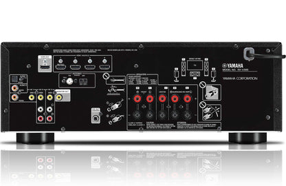 Yamaha RX-V385 Home Theatre Receiver - Rear panel