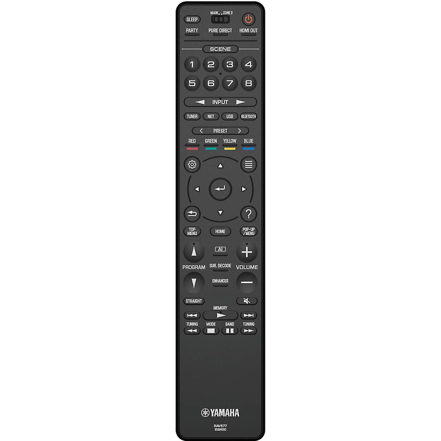 Yamaha Aventage RX-A4A Home Theatre Receiver - Includes Yamaha system remote control